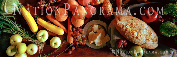 Still Life, Bread and Cheese