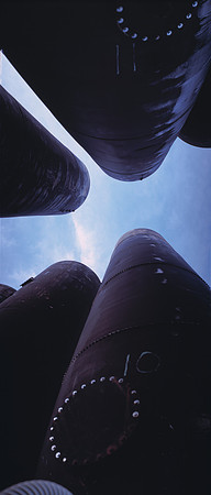Steamer Ship  Smokestacks