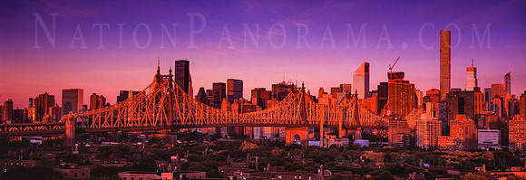 Ed Koch Queensboro Bridge, View of Manhattan.