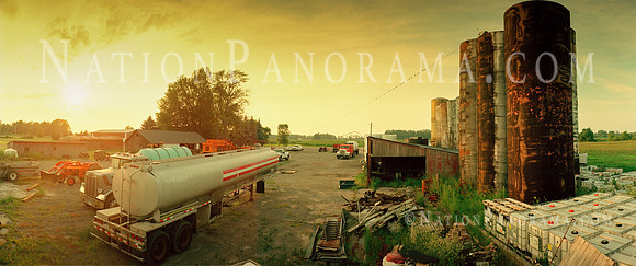 High Angle view of the Farm