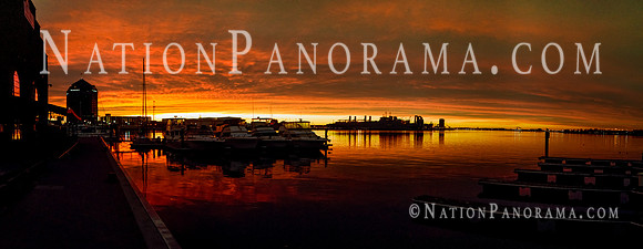 Sunrise Over Point Breeze, Baltimore